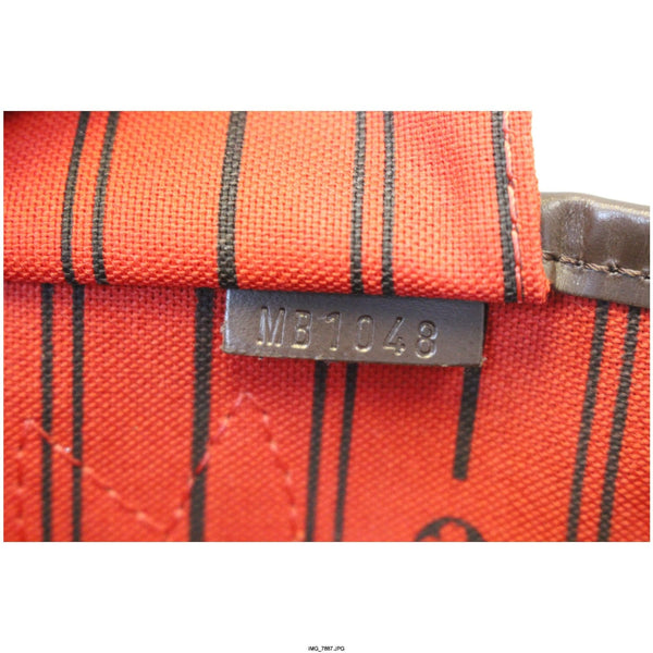 LOUIS VUITTON Neverfull PM Damier Ebene Tote Shoulder Bag-US