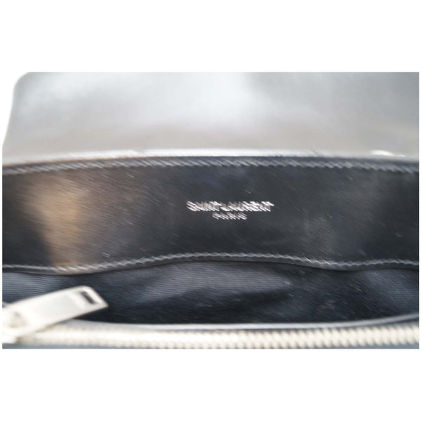 SAINT LAURENT Matelasse Loulou Monogram Calfskin Shoulder Bag Black-US