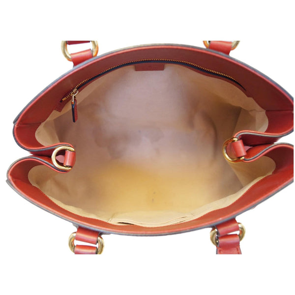 GUCCI Guccissima Leather Top Handle Bag Red 453704