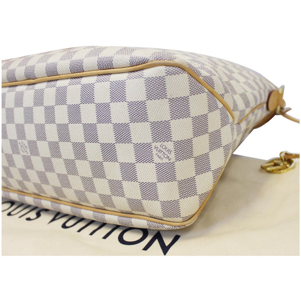 LOUIS VUITTON Delightful MM NM Damier Azur Hobo Shoulder Bag White-US