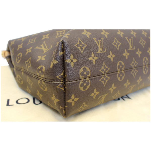 LOUIS VUITTON Graceful PM Monogram Canvas Shoulder Bag Brown