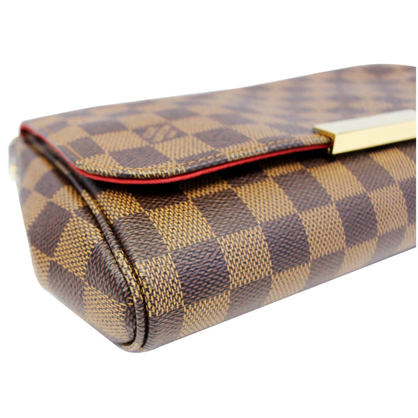 LOUIS VUITTON Favorite MM Damier Ebene Crossbody Bag