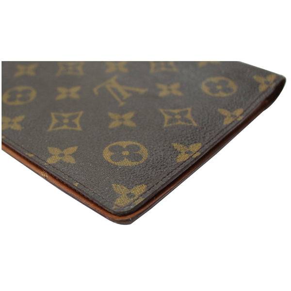 LOUIS VUITTON Agenda Monogram Canvas Notebook Cover Brown