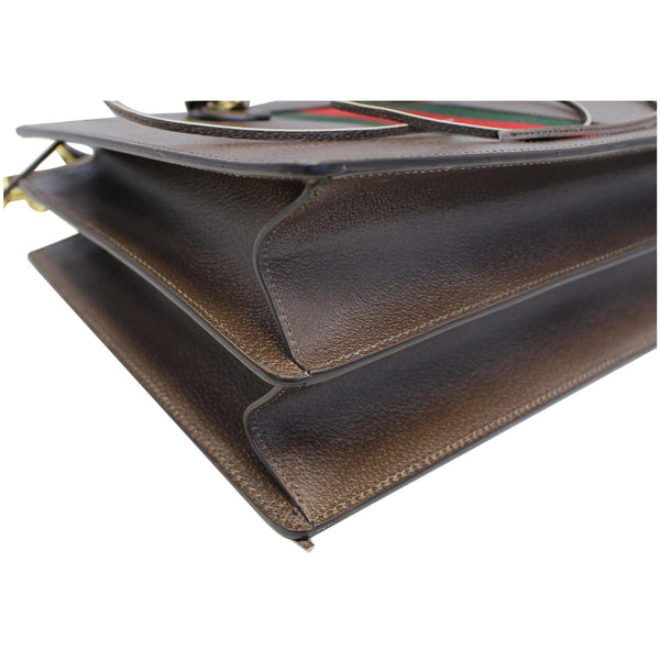 Gucci Handle Bag Animalier Leather Brown - authentic