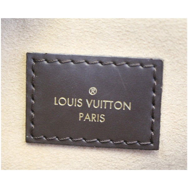 LOUIS VUITTON Kensington Bowling Damier Ebene Shoulder Bag Brown