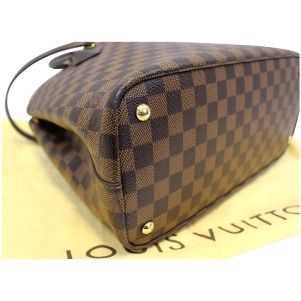 LOUIS VUITTON Kensington Damier Ebene Shoulder Handbag-US