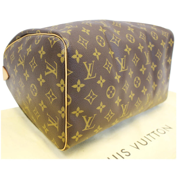LOUIS VUITTON Speedy 30 Monogram Canvas Satchel Bag-US