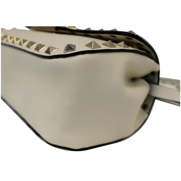 Valentino Rockstud Mini Flap Leather Crossbody Bag-US