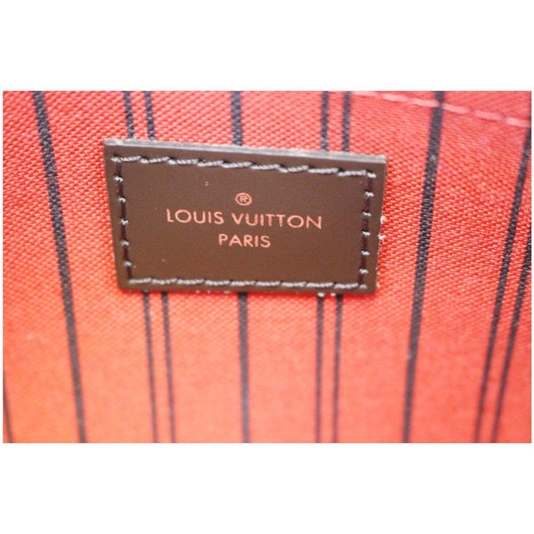LOUIS VUITTON Damier Ebene Pochette Wristlet Pouch Neverfull GM-US