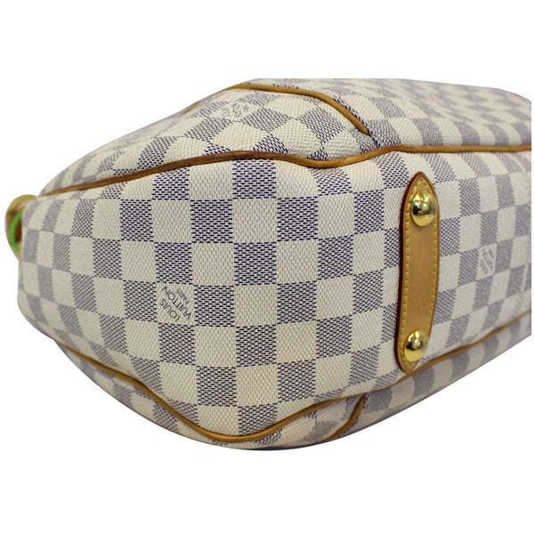 Louis Vuitton Galliera PM Damier Azur white - corner view
