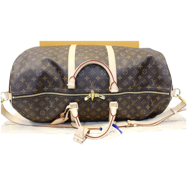 LOUIS VUITTON Keepall 60 Bandouliere Monogram Canvas Travel Bag-US
