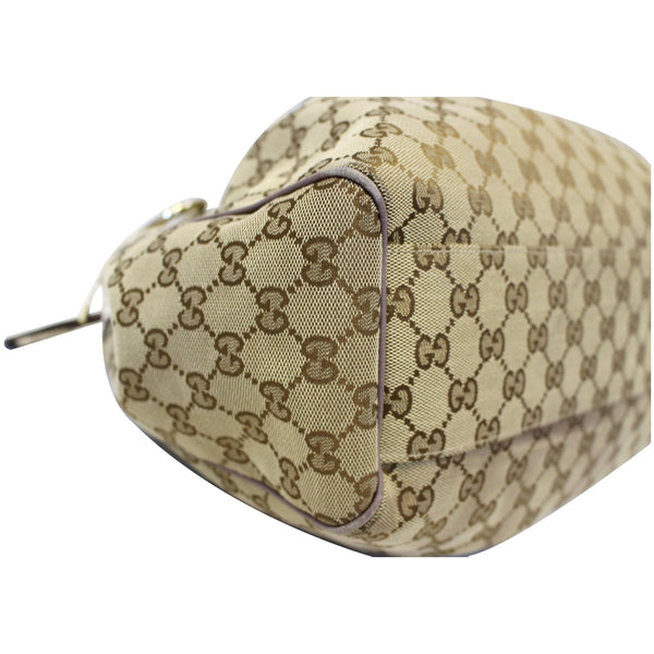 GUCCI Sukey Medium GG Canvas Tote Bag Beige 211944-US