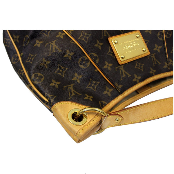 LOUIS VUITTON Galliera PM Monogram Canvas Shoulder Handbag Brown-US