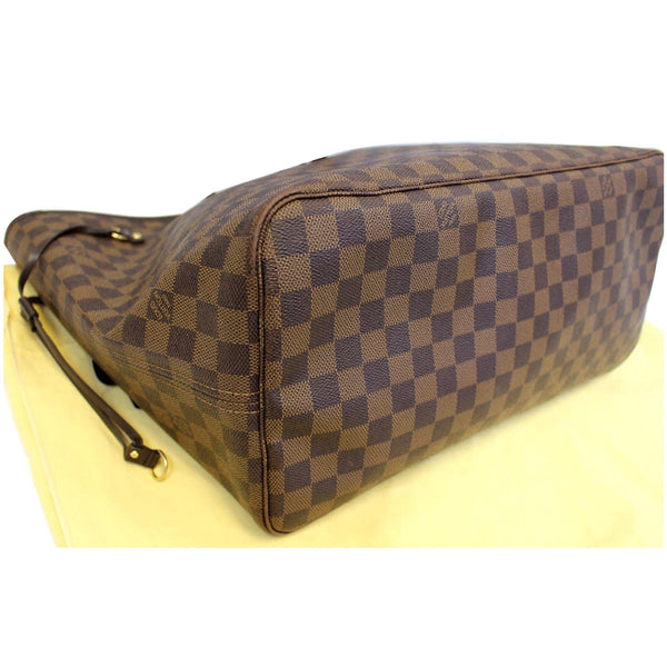 LOUIS VUITTON Neverfull GM Damier Ebene Brown Tote Shoulder Bag-US