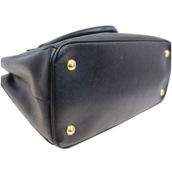 PRADA Galleria Medium Saffiano Leather Tote Bag Black