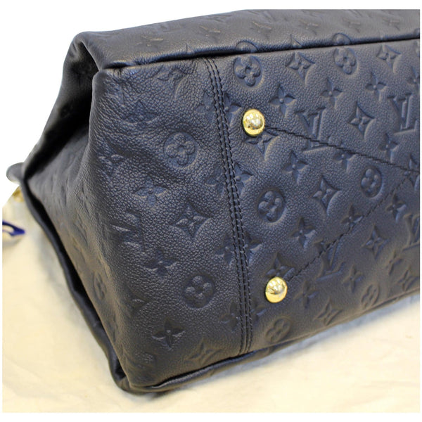 LOUIS VUITTON Artsy MM Empreinte Leather Shoulder Bag Black-US