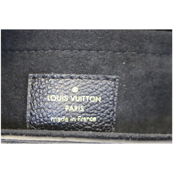 LOUIS VUITTON Saint Sulpice PM Empreinte Leather Crossbody Bag Noir-US