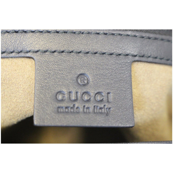 GUCCI Small Padlock GG Supreme Monogram Top Handle Crossbody Bag 45318-US