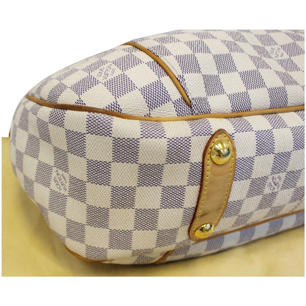 LOUIS VUITTON Galliera PM Damier Azur Shoulder Bag White-US