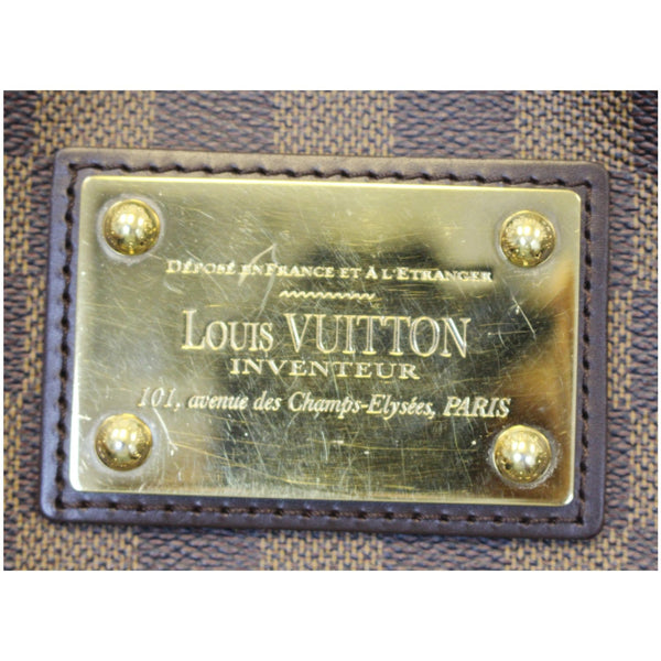 Lv Thames PM Damier Ebne Bag Golden hardware