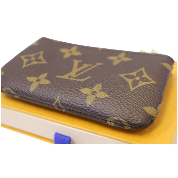 LOUIS VUITTON Pochette Key Cles Monogram Canvas Coin Case-US