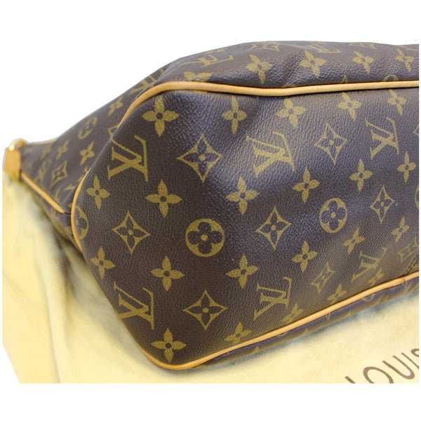 LOUIS VUITTON Delightful MM Monogram Canvas Shoulder Bag Brown
