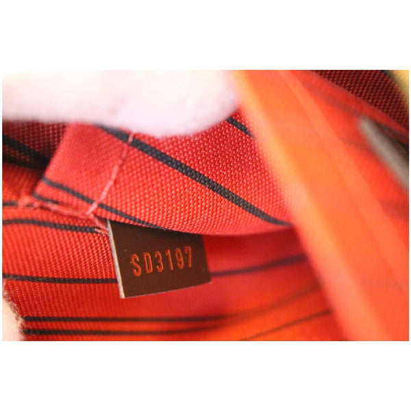 LOUIS VUITTON Pochette Wristlet Pouch Damier Ebene Neverfull MM