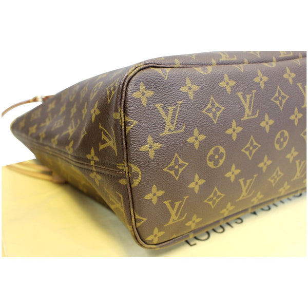 LOUIS VUITTON Neverfull MM Monogram Canvas Tote Shoulder Bag Brown-US