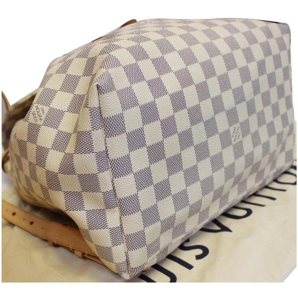 LOUIS VUITTON Sperone Damier Azur Backpack Bag White