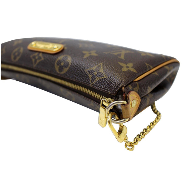 LOUIS VUITTON Pochette Eva Monogram Canvas Clutch Crossbody Bag-US
