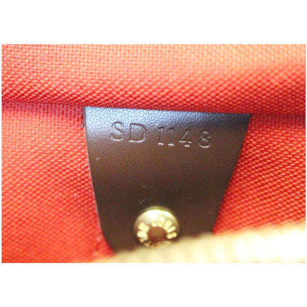 LOUIS VUITTON Speedy 30 Damier Ebene Satchel Bag Brown