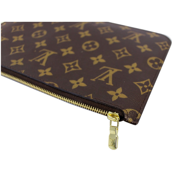 LOUIS VUITTON Monogram Canvas Pochette Wristlet Pouch Neverfull MM