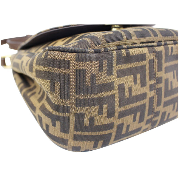 FENDI Zucca Small Crossbody Bag Tobacco Brown