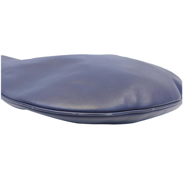 Givenchy Hobo Bag Infinity Medium Leather Blue - bottom view