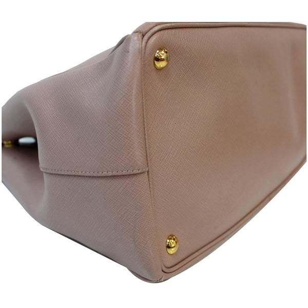 PRADA Lux Saffiano Leather Tote Tote Bag Light Pink