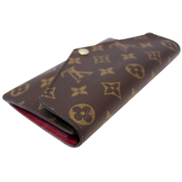 LOUIS VUITTON Jeanne Monogram Canvas Wallet Fuchsia-US