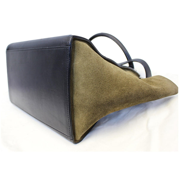 Celine Python Leather Trapeze Bag- Bottom right view