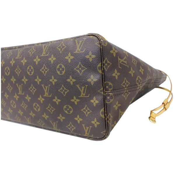 LOUIS VUITTON Neverfull GM Monogram Canvas Tote Shoulder Bag Brown