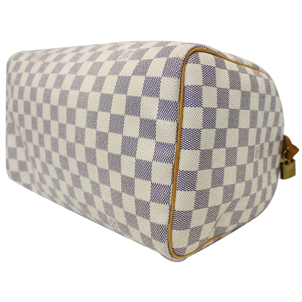 LOUIS VUITTON Speedy 30 Damier Azur Satchel Handbag-US