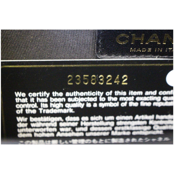 Chanel Le Boy Small Lambskin Leather Shoulder Bag - chanel tag