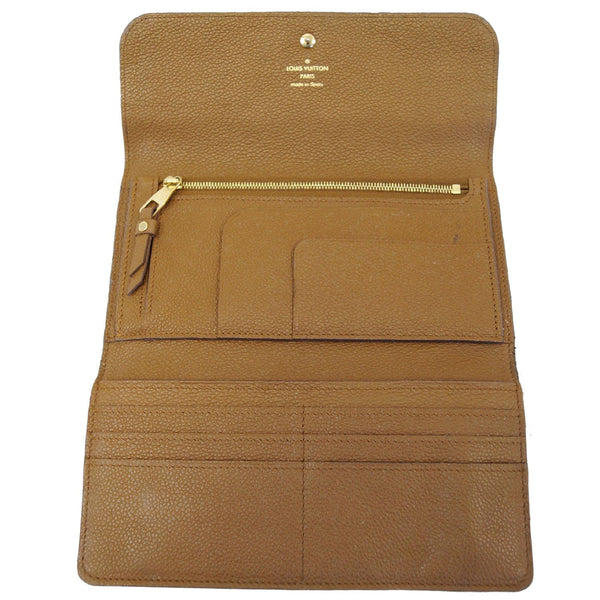 opened LV Portefeuille Virtuose Empreinte Wallet