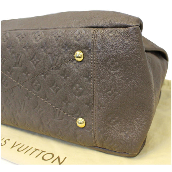 LOUIS VUITTON Artsy MM Monogram Empreinte Leather Shoulder Bag-US