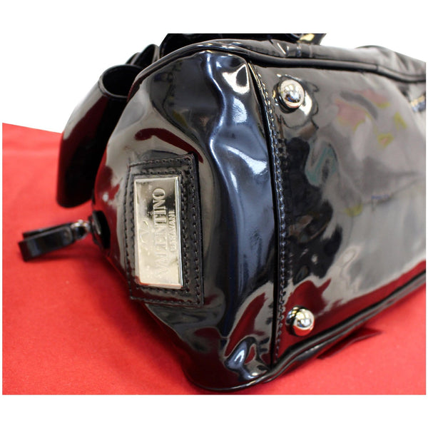 Valentino Shoulder Bag Garavani Lacca Bow - bottom view