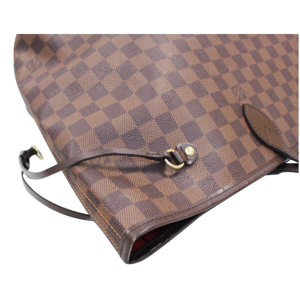 Louis Vuitton Neverfull GM Monogram Canvas Bag Brown corner view
