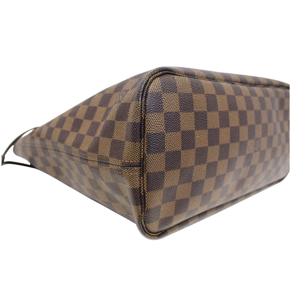 LOUIS VUITTON Neverfull MM Damier Ebene Tote Shoulder Bag-US