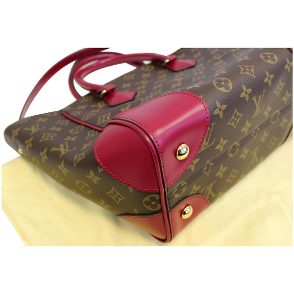 LOUIS VUITTON Phenix Monogram Canvas Shoulder Handbag Magenta