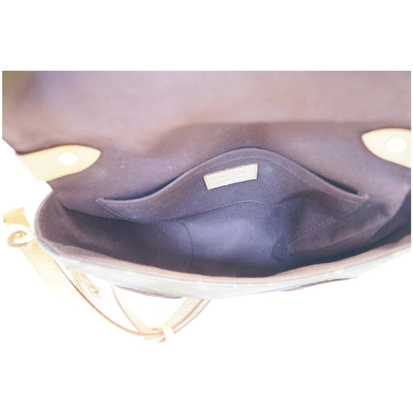 LOUIS VUITTON Saint Cloud NM Monogram Canvas Crossbody Bag Brown