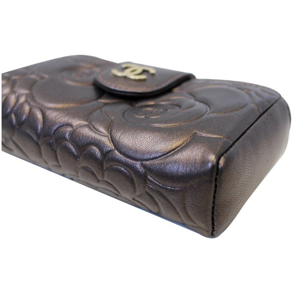 CHANEL Caviar Quilted O-Mini Phone Holder Clutch-US