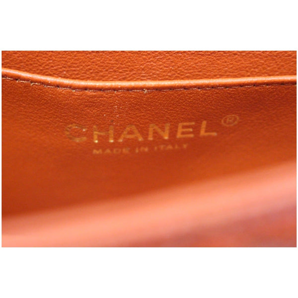 CHANEL Pearl Red Caviar Leather Mini Rectangular Flap Bag-US