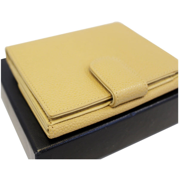 CHANEL Caviar Leather Bifold Wallet-US